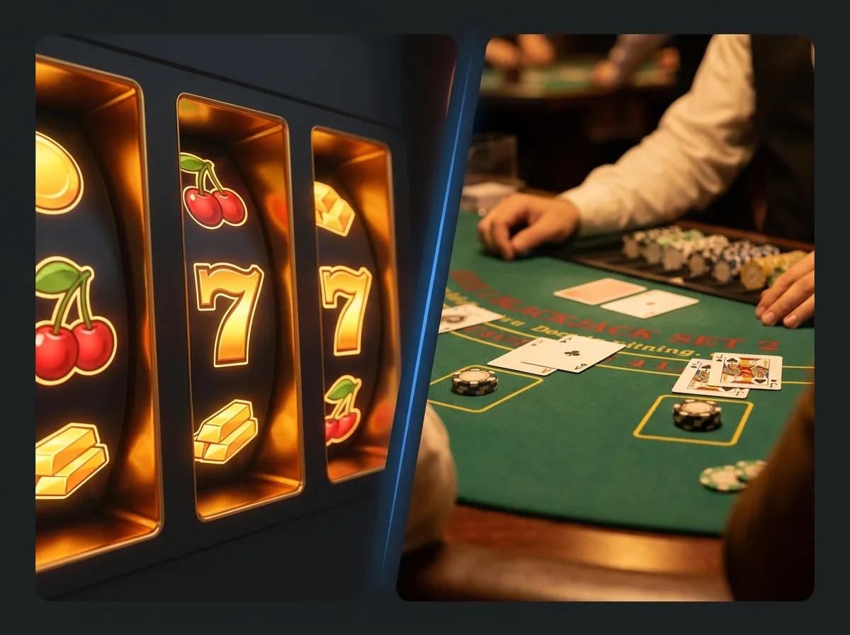 Machines à sous et jeux de table Betzino Casino